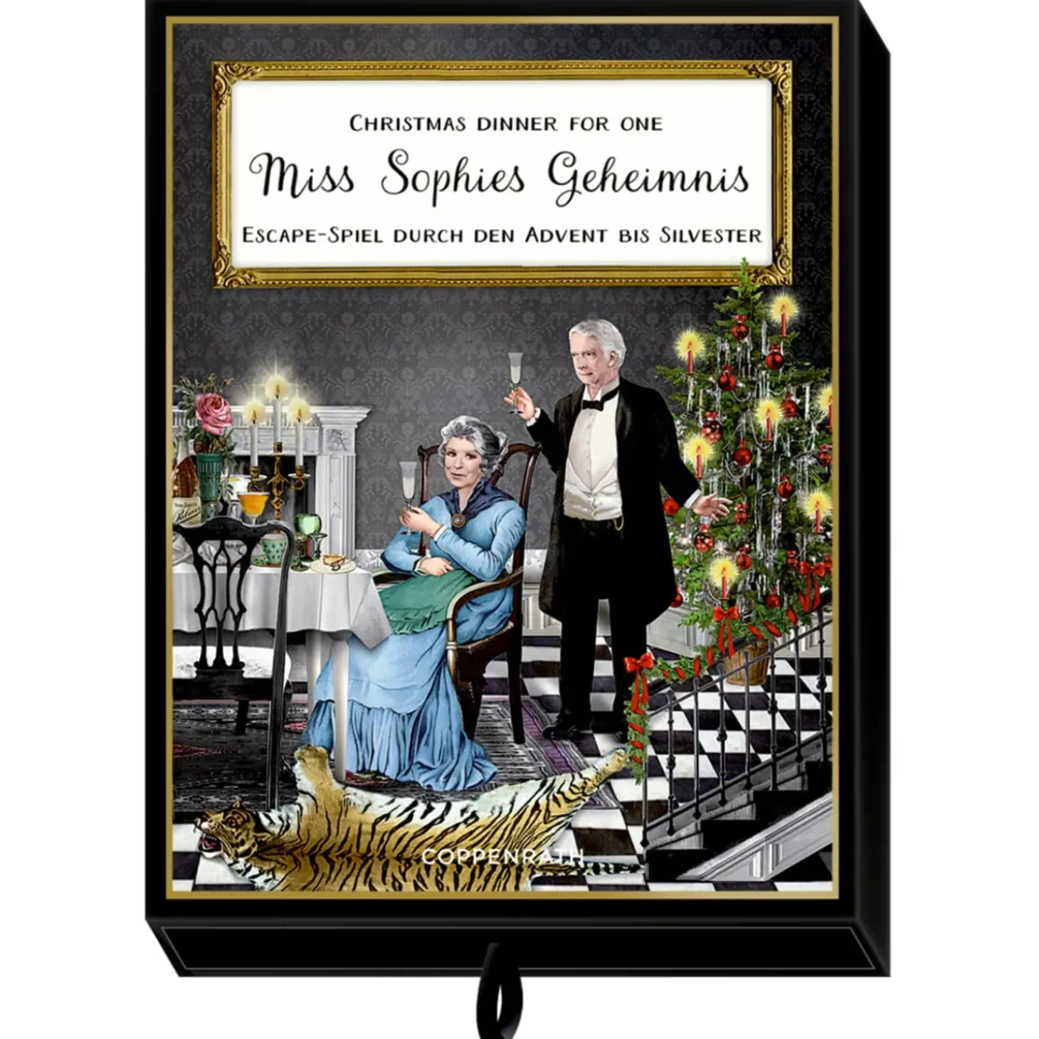 Advent-Escape-Schachtelspiel "Christmas Dinner For One"