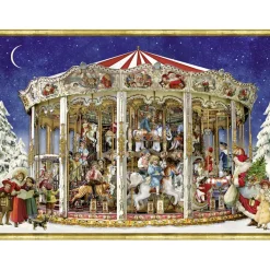 Adventskalender "Nostalgisches Weihnachtskarussell"
