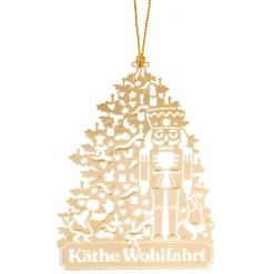 Baumbehang Kathe Wohlfahrt, Messing Vergoldet