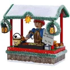 Bratwurststand Mit Handler