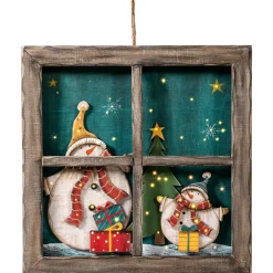 Deko-Fenster "Weihnachtsabend"