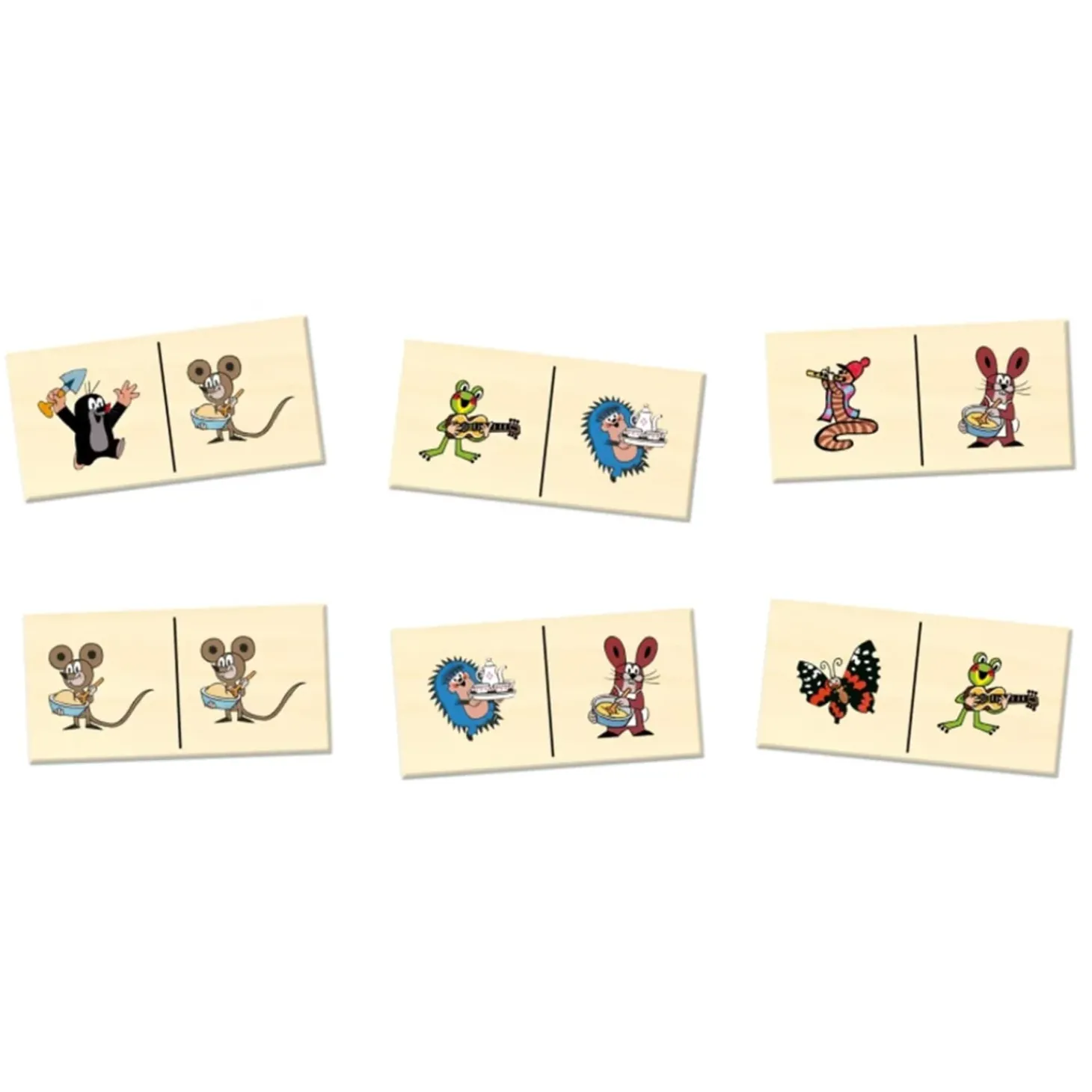 Domino "Der Kleine Maulwurf"