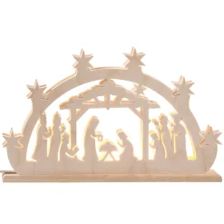 DoppelSchwibbögen "Heilige Nacht", 230V Mit Usb A-Anschluss