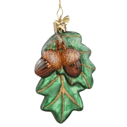 Eicheln Mit Eichenblatt