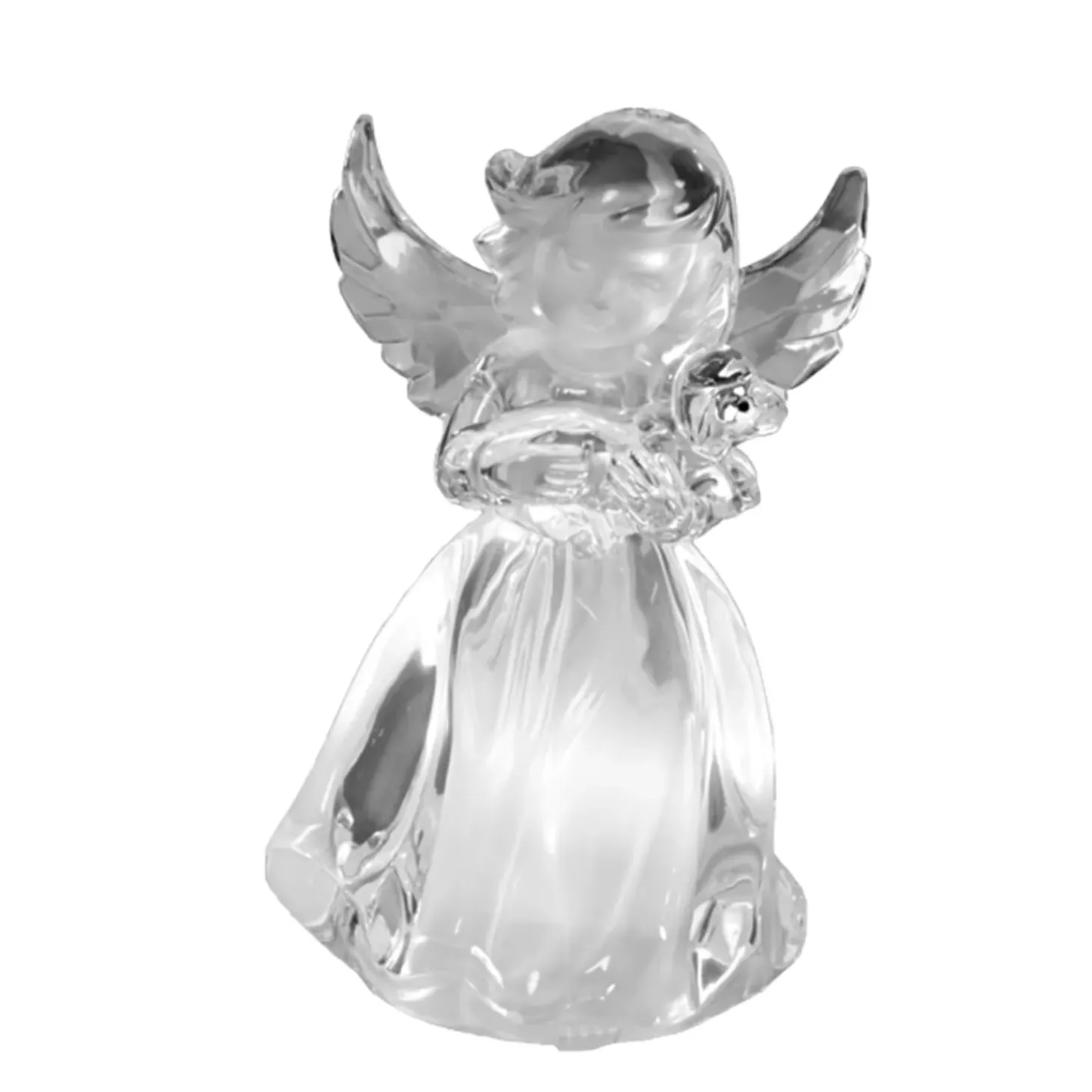 Engel Mit Schaf, Acryl