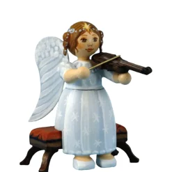 Engel Sitzend Mit Geige