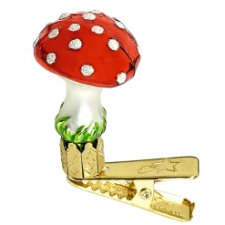 Fliegenpilz Mit Clip, Klein (3,5 Cm)