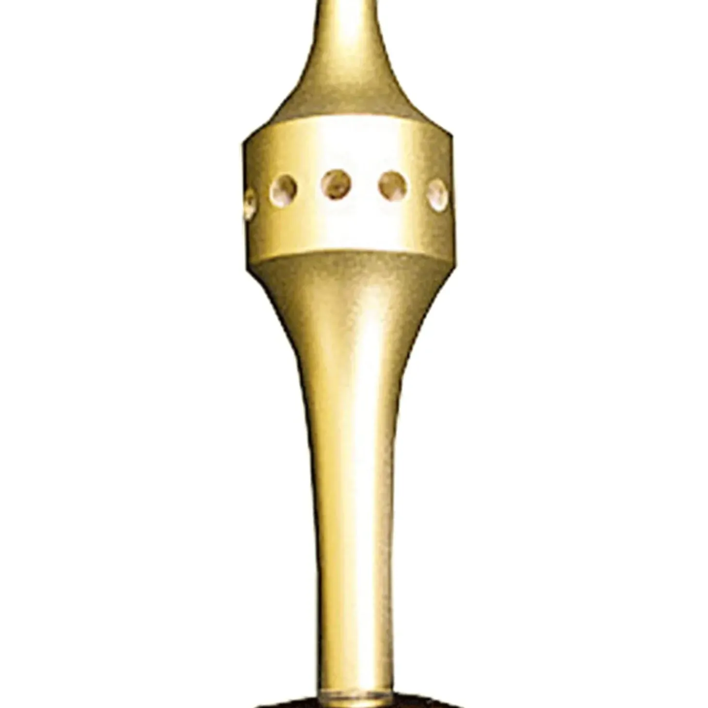 Flugelnabe Aus Holz Fur Pyramiden, Lackiert, Gold