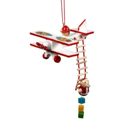 Flugzeug Mit Weihnachtsmann