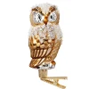Goldene Eule Mit Clip