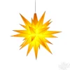 Herrnhuter Stern Gelb, 13Cm, Kunststoff
