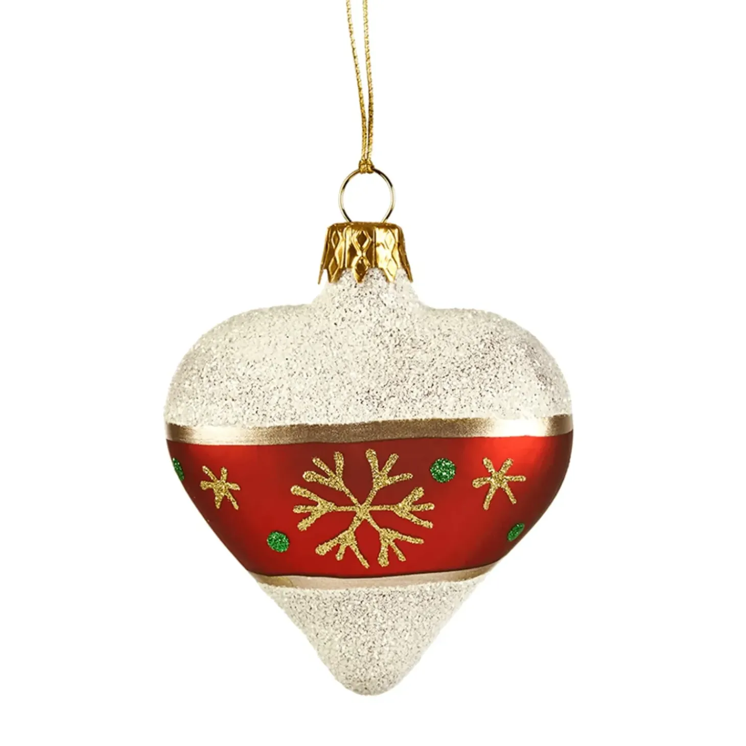 Herz Frosty Mit Schneeflocken