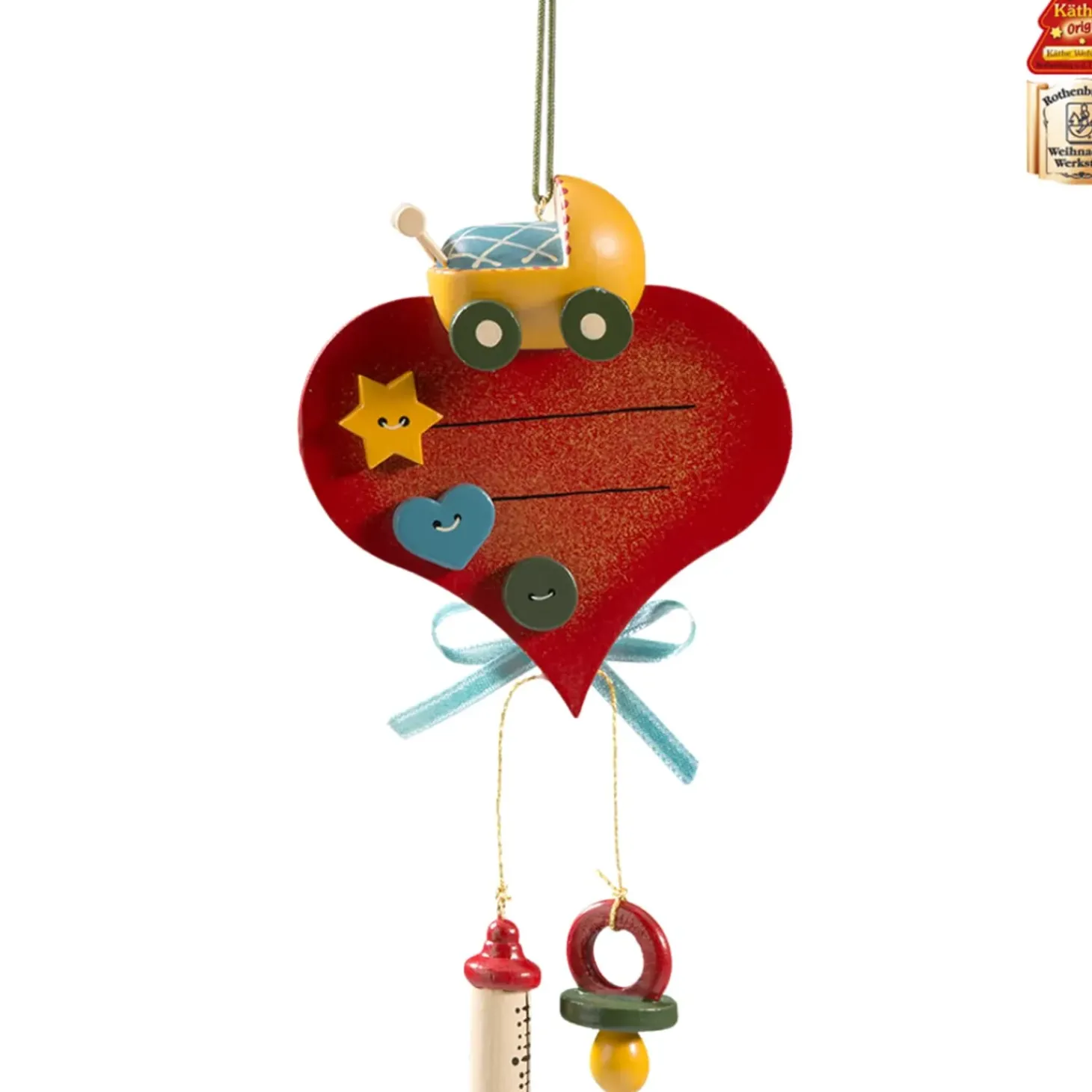 Herz Mit Kinderwagen (Baby'S First Christmas)