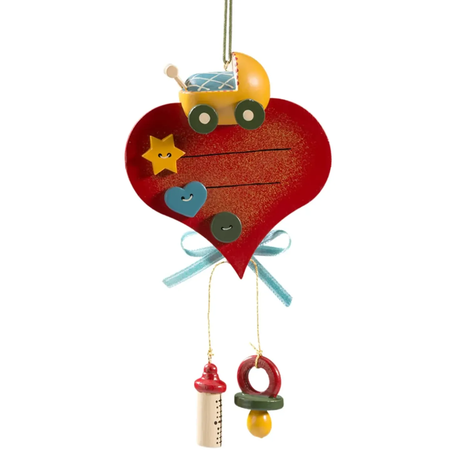 Herz Mit Kinderwagen (Baby'S First Christmas)