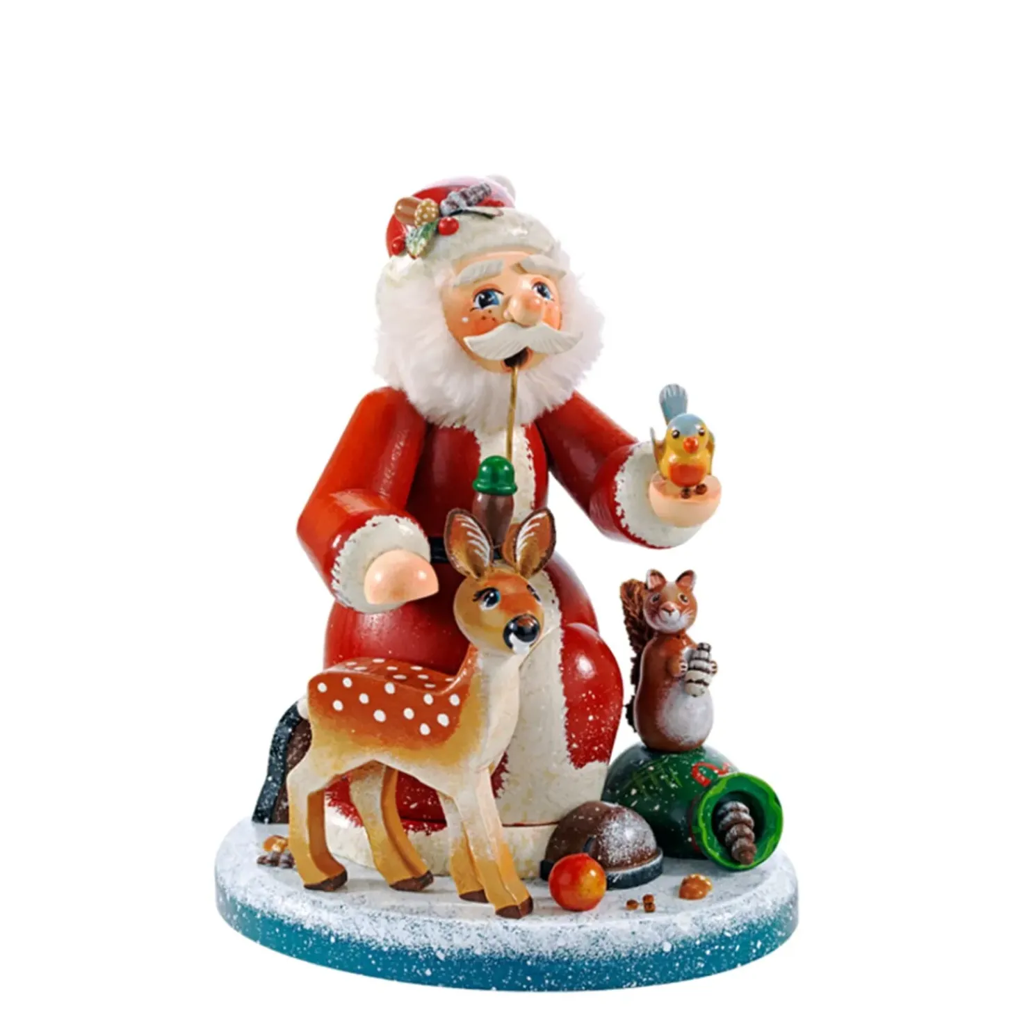 Holzknoddl "Tierweihnacht", Rauchermann