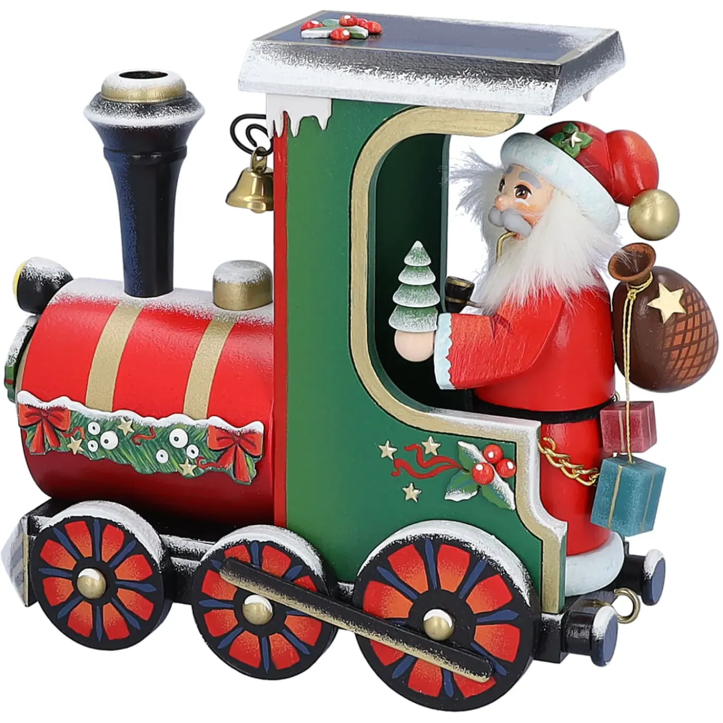 Holzknoddl "Weihnachtsreise", Rauchermannchen