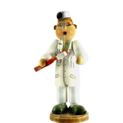 Holzknoddl "Zahnarzt", Rauchermannchen