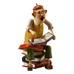 Holzmannl "Bucherwurm", Rauchermannchen