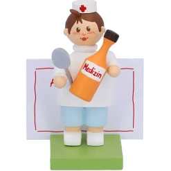 Junge Mit Medizin "Kleiner Doktor"