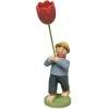 Junge Mit Tulpe