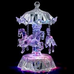 Karussell Mit Musikwerk Und Beleuchtung