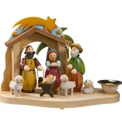 Kerzenhalter "Krippe"