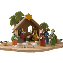 Kerzenhalter "Weihnachtskrippe"