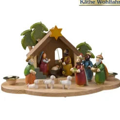 Kerzenhalter "Weihnachtskrippe"