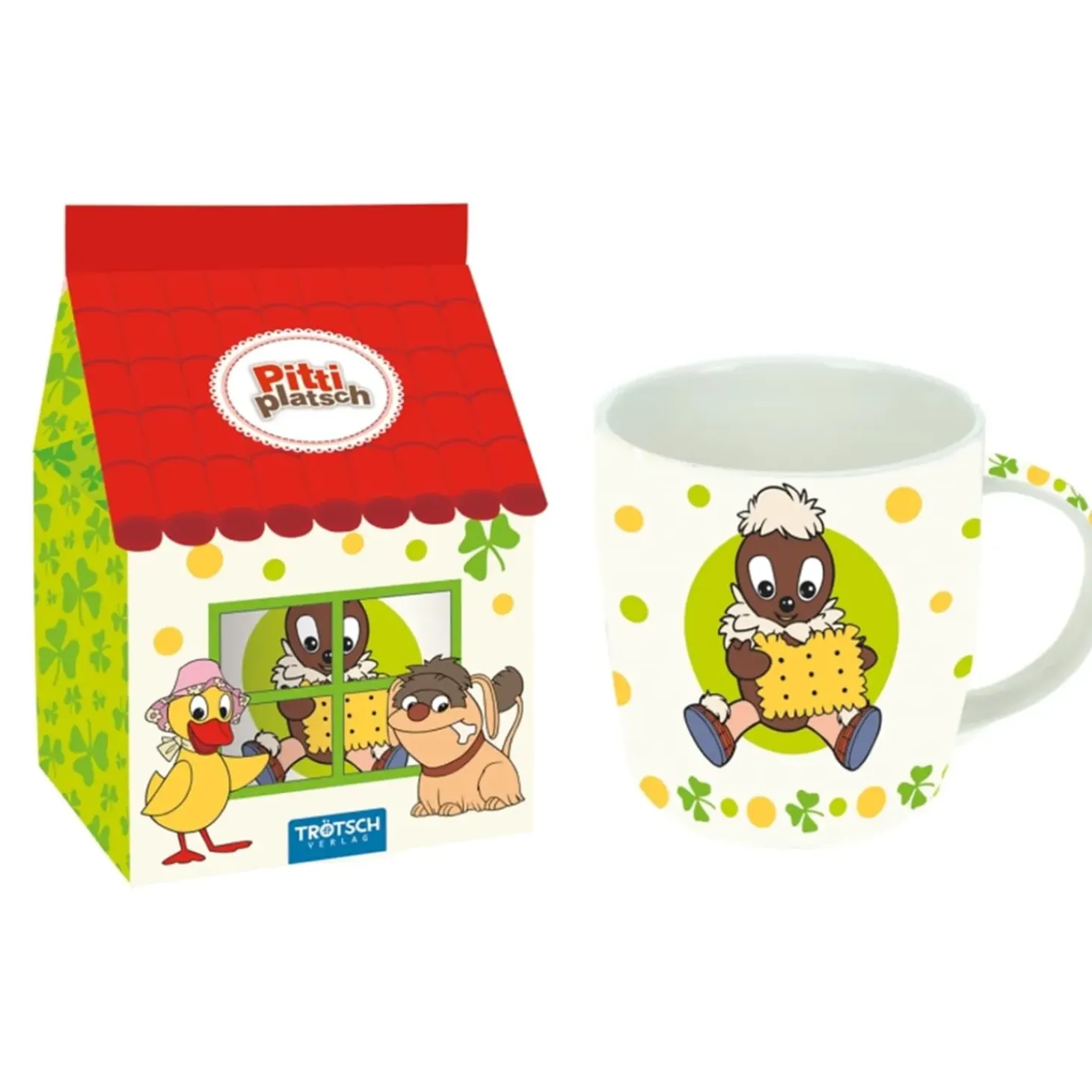 Kindertasse "Pittiplatsch" Im Haus