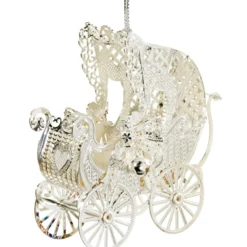 Kinderwagen, Versilbert