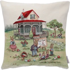 Kissenhulle "Haschenschule"