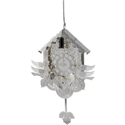 Kuckucksuhr, Versilbert