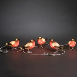 Led Acryl Rotkehlchen