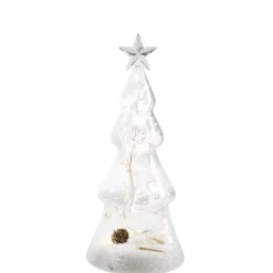 Led Weihnachtsglasbaum, 23,5Cm