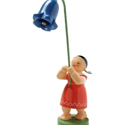 Madchen Mit Glockenblume