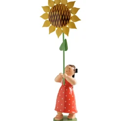 Madchen Mit Sonnenblume