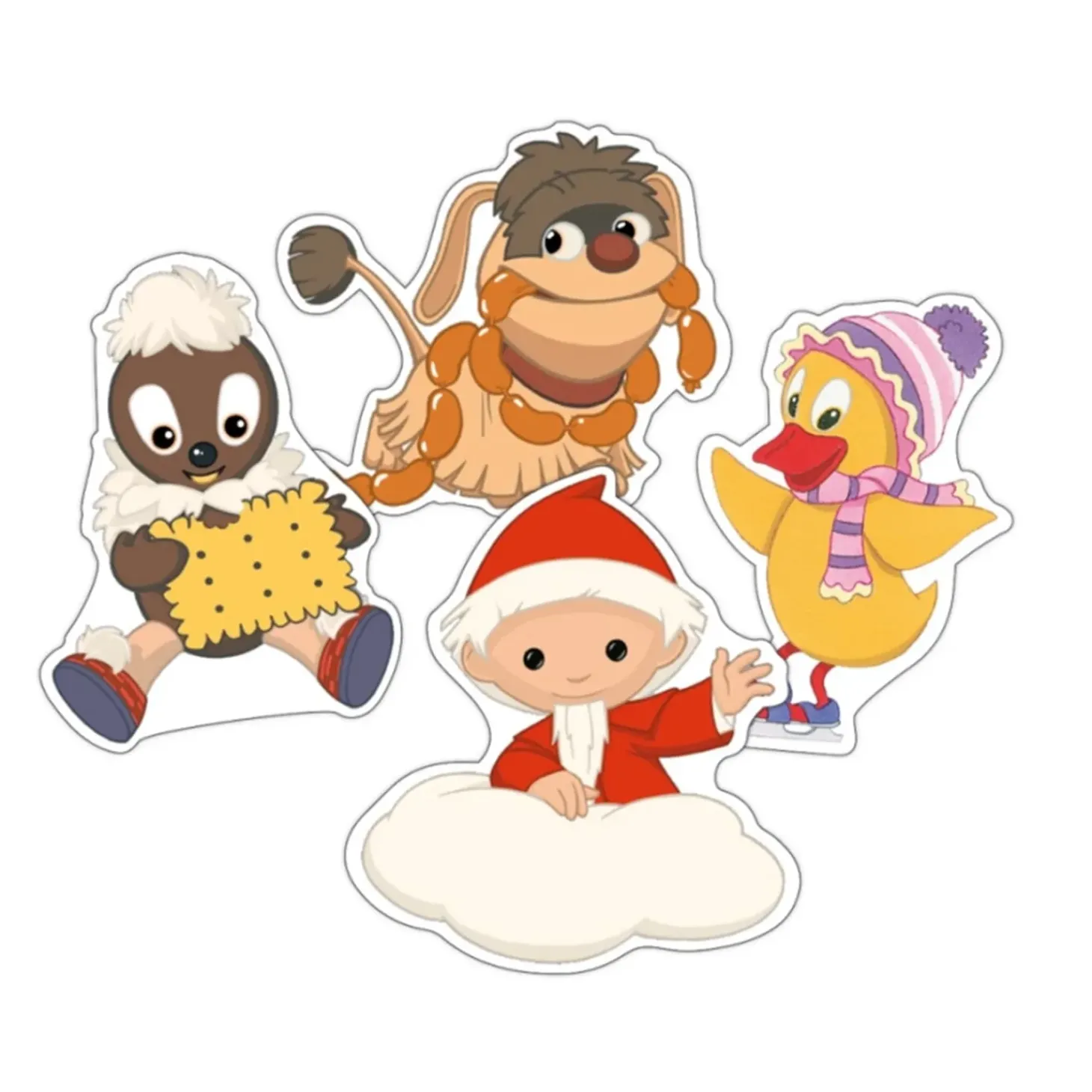 Magnet-Adventskalender "Sandmann"