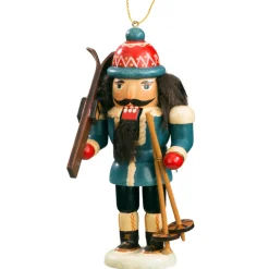 Miniknackl "Skifahrer", 9,5Cm