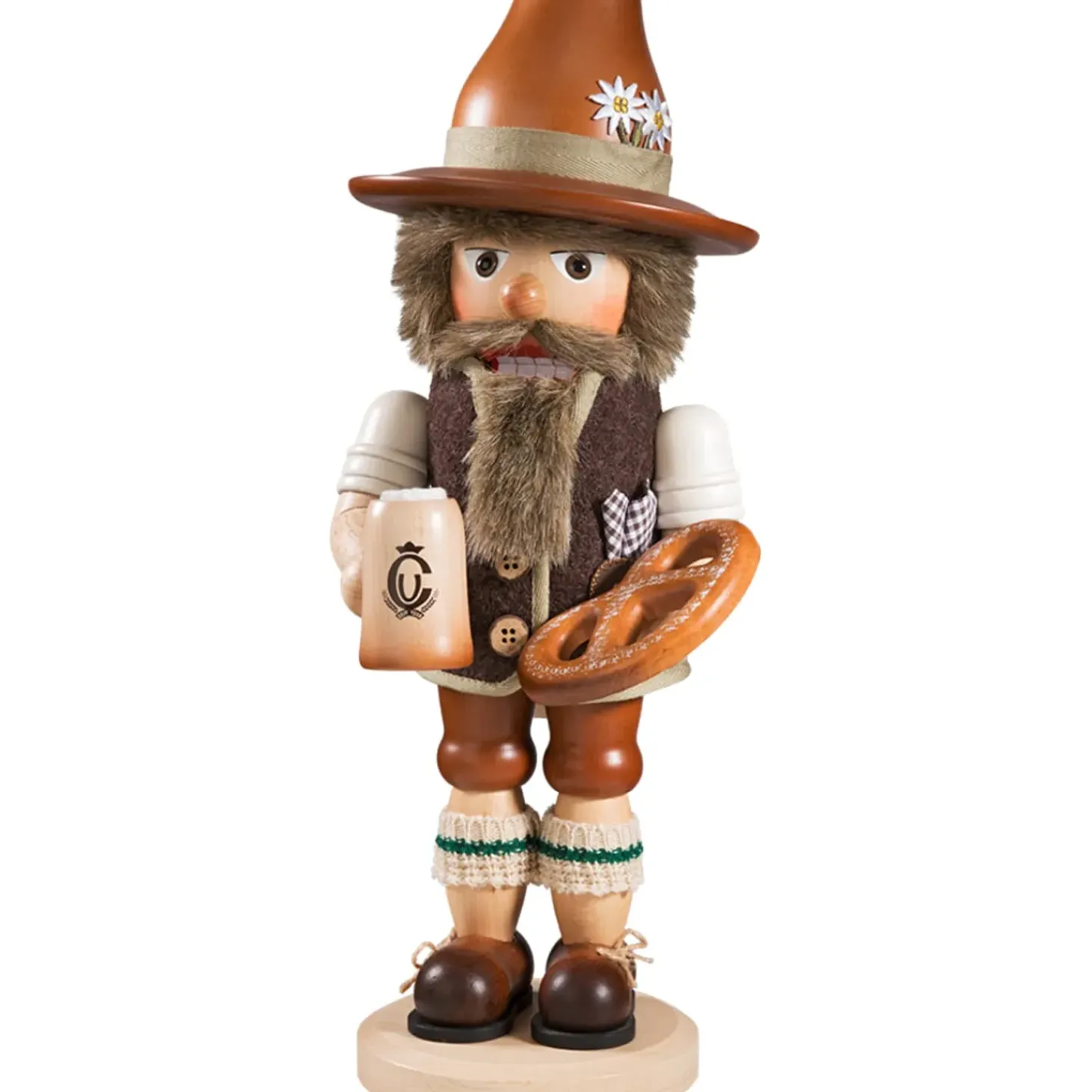 Nussknacker "Bayer" Natur, 42Cm