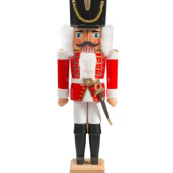 Nussknacker "Husar" Rot, 36Cm