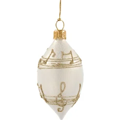 Olive Cremefarben Mit Notenband