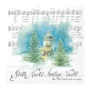 Papier-Servietten "Stille Nacht"