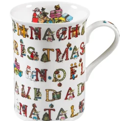 Porzellan-Tasse "Weihnachten"