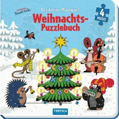 Puzzlebuch Zu Weihnachten "Der Kleine Maulwurf"