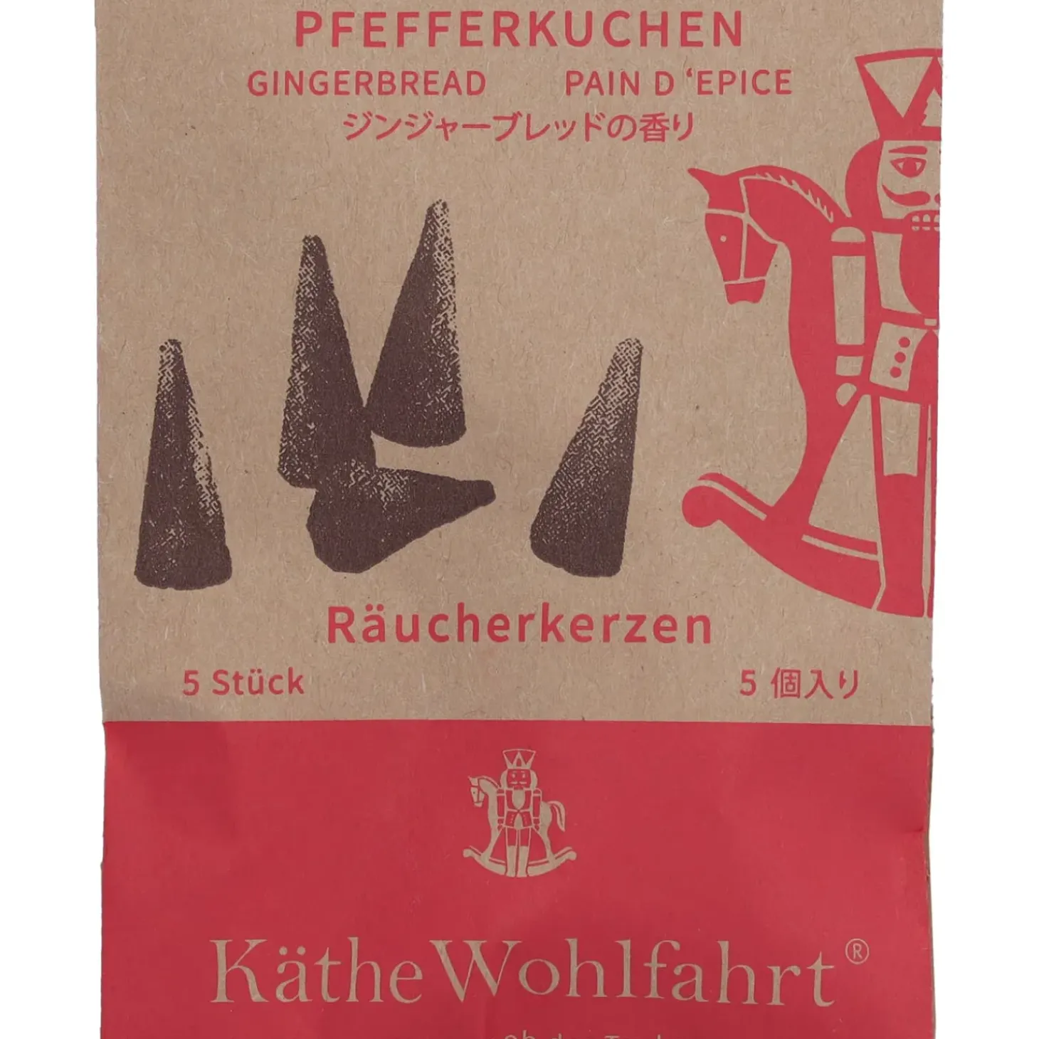 Raucherkerzen Pfefferkuchenduft, Gros