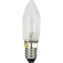 Riffelkerzen, 12V/3W/E10, Hohe 40Mm