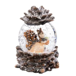 Schneekugel "Eichhornchen"