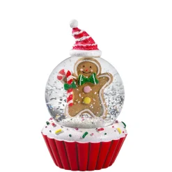 Schneekugel "Muffin Lebkuchen"