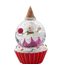 Schneekugel "Muffin Schneemann"