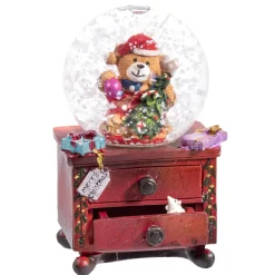 Schneekugel "Teddys Weihnachtsuberraschung"